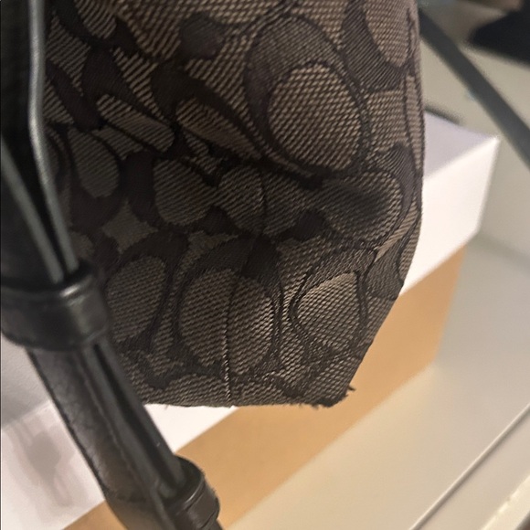 Coach Black and Brown Crossbody Bag - Picture 6 of 6